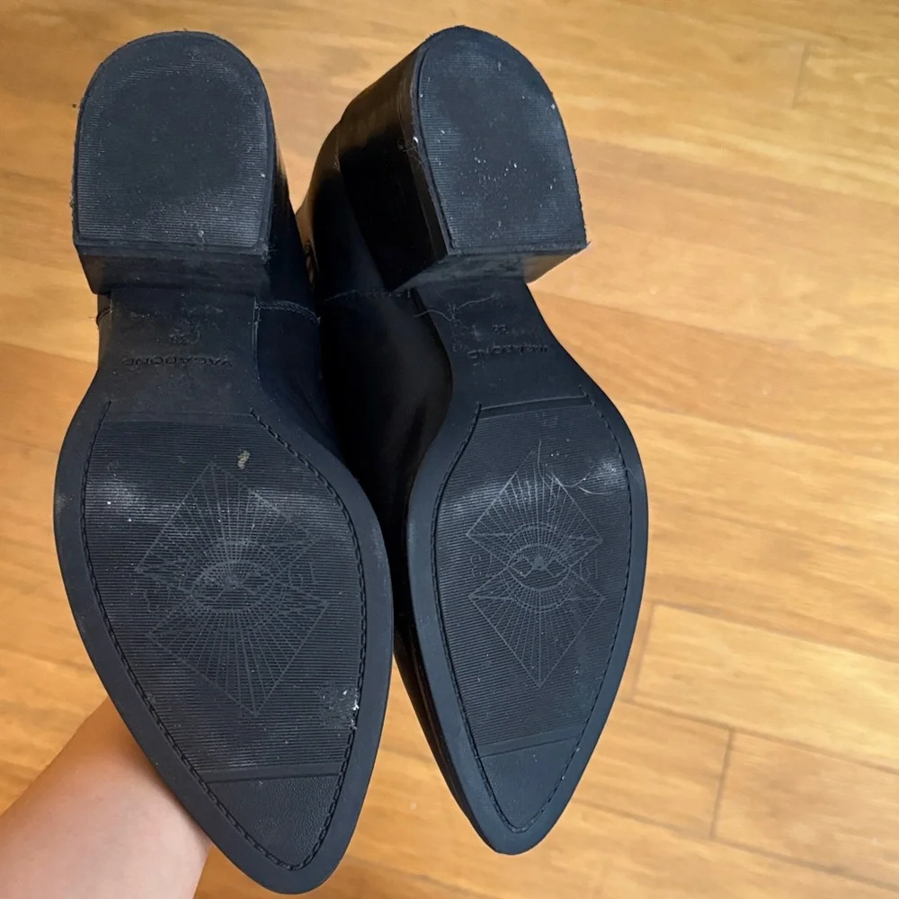 Vagabond Black Leather Chelsea Boots | Size EU 38 - Picture 2 of 5